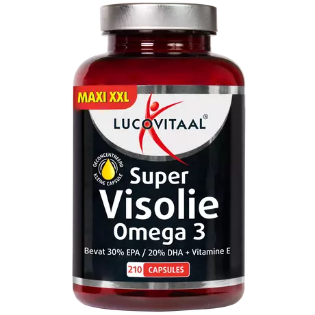 Lucovitaal Visolie Super Omega 3 Capsules 210 stuks