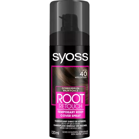 Syoss Uitgroeispray Donkerbruin 120 ML