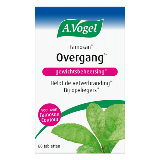 A.Vogel Famosan Gewichtsbeheersing2* & Overgang1* Tabletten 60 stuks