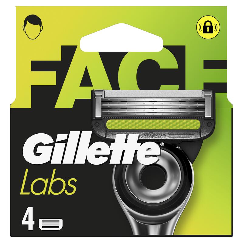 GilletteLabs Navulmesjes 4 stuks