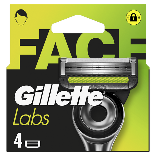 GilletteLabs Navulmesjes 4 stuks