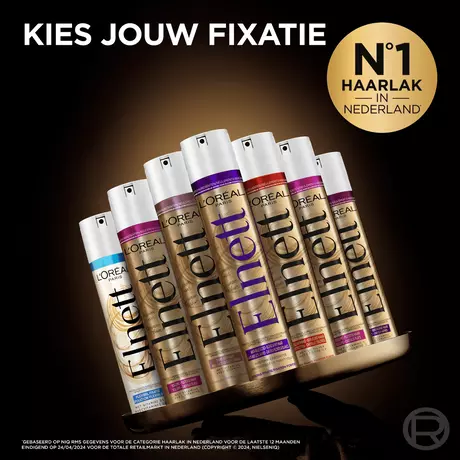 L'Oréal Paris Elnett Purple Sterke Fixatie Haarlak Blond En Wit Haar 200ML