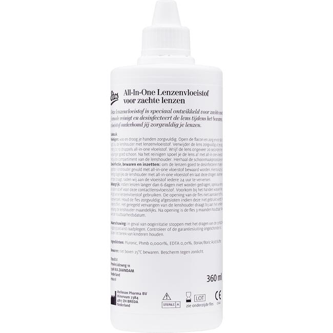 Etos Zachte Lenzen All-in-1 Vloeistof 360 ML