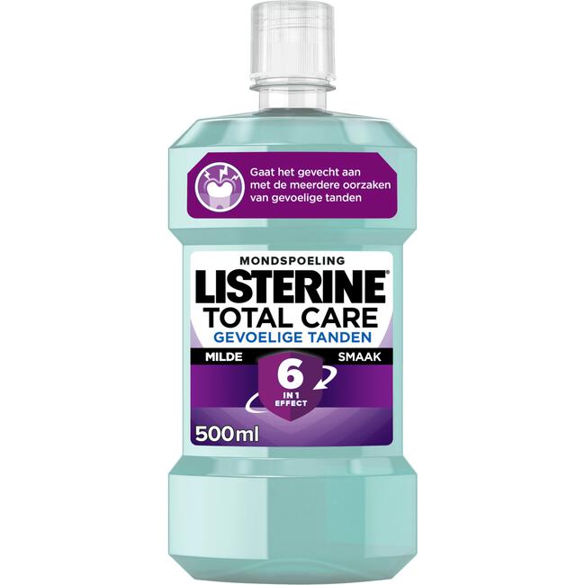 Listerine® Total Care Sensitive Mondspoeling 500 ML
