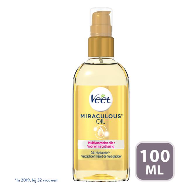 Veet Miraculous Olie Voor & Na Ontharing 100 ML
