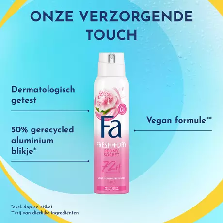 Fa Peony Sorbet Deodorant Spray 150 ML