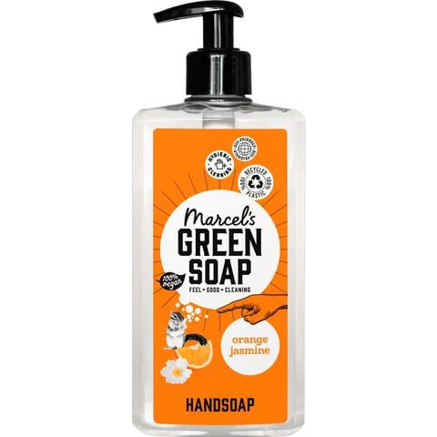 Marcel's Green Soap Sinaasappel & Jasmijn Handzeep 500 ML