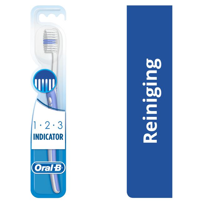 Oral-B 123 Indicator Tandenborstel Medium