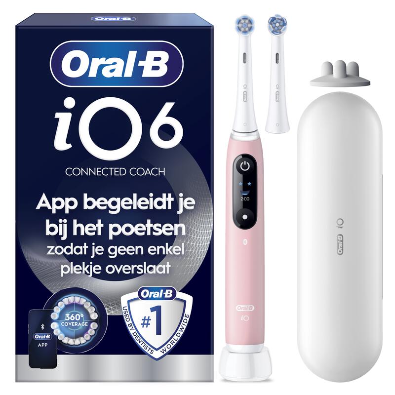 Oral-B iO 6s Roze Elektrische Tandenborstel