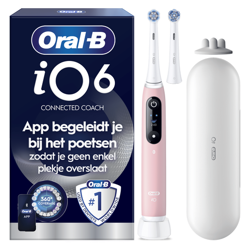 Oral-B iO 6s Roze Elektrische Tandenborstel