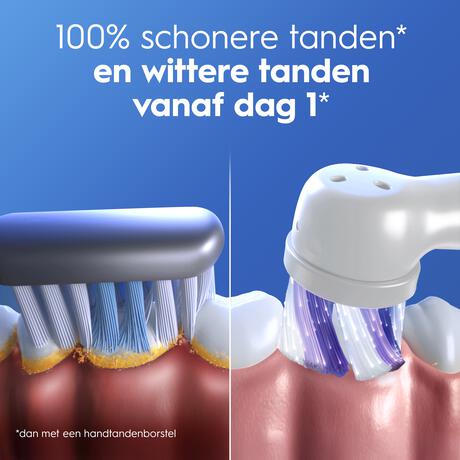 Oral-B iO 3 White Clean Zwart Elektrische Tandenborstel