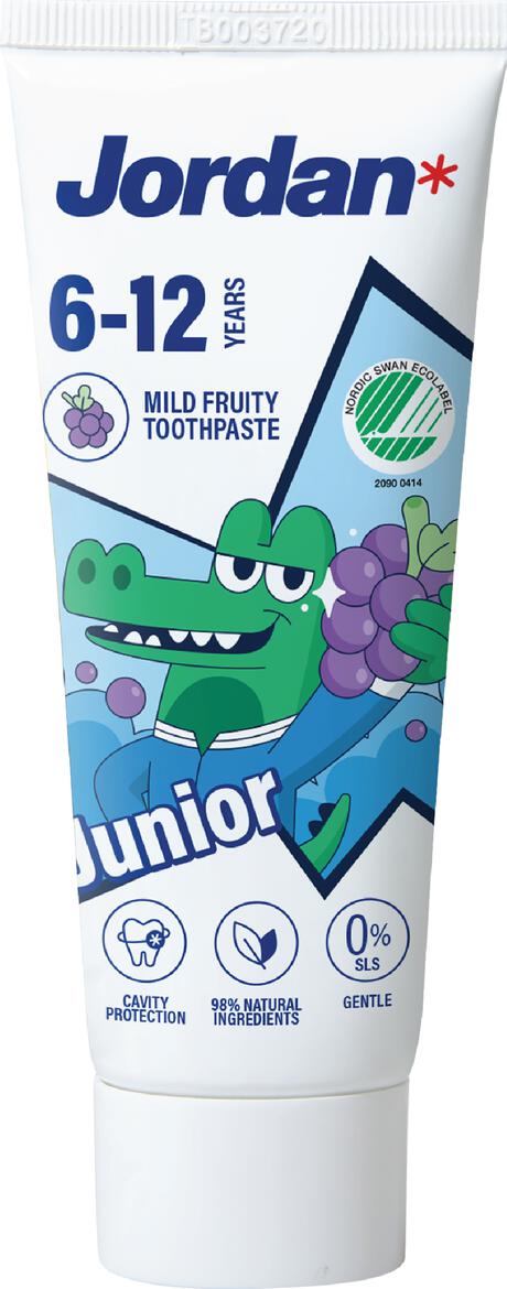 Jordan Tandpasta Junior 6-12 Jaar 50 ML