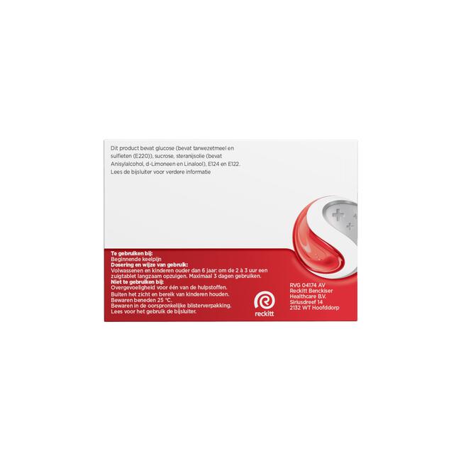 Strepsils zuigtabletten normaal 24 stuks