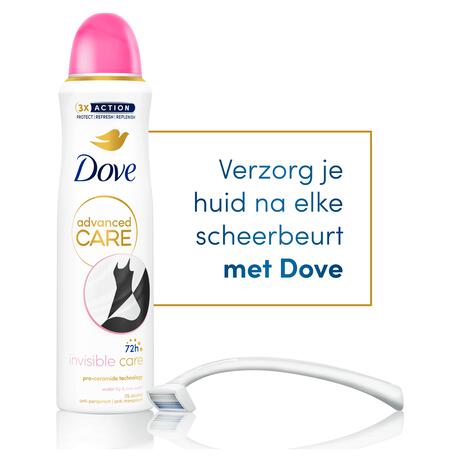 Dove Advanced Care Invisible Care Anti-Transpirant Deodorant Spray 150 ML