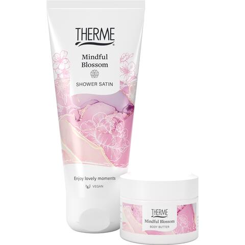 Therme Mindful Blossom Cadeauset Shower Satin Body Butter