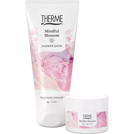 Therme Mindful Blossom Cadeauset Shower Satin Body Butter