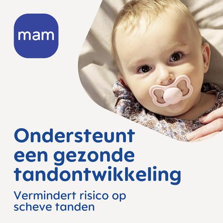 MAM Supreme Fopspenen 16M+ Uni 2 stuks