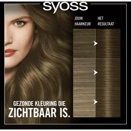 Syoss Oleo Intense Permanente Haarkleuring 6-10 Donkerblond/Blond Foncé