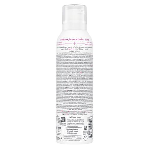 Dove Mousse Body+Mind Dragon Fruit & Primrose 200 Ml