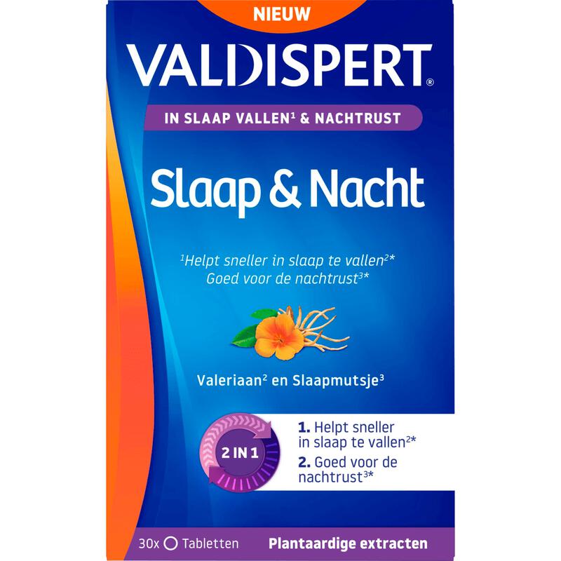 Valdispert Slaap & Nacht Tabletten 30 stuks