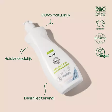 INCIA Natuurlijk Afwasmiddel 500 ML