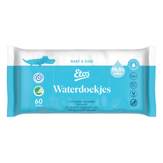 Etos Baby Waterdoekjes 60 stuks