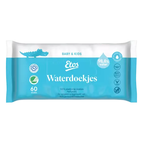Etos Baby Waterdoekjes 60 stuks