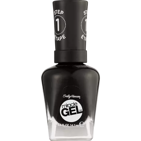 Sally Hansen Miracle Gel Nagellak 460 Blacky O Zwart 14,7 ML