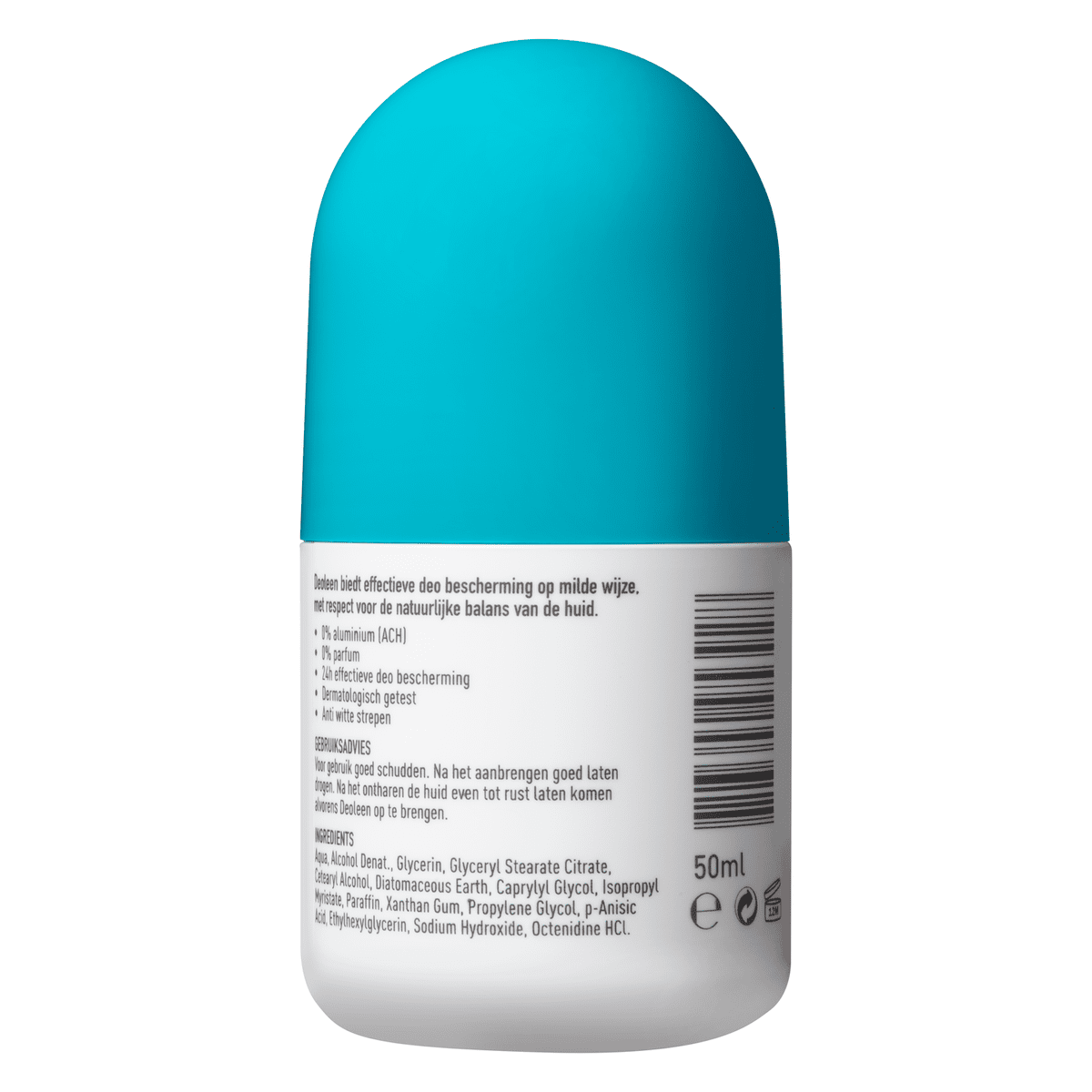 Deoleen 0 Aluminium Deodorant Regular Roller 50 ML 50 ML Etos