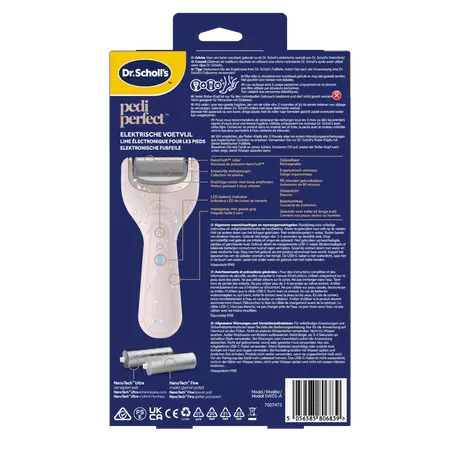 Dr.Scholl's Pedi Perfect Elektrische Voetvijl met Nano Technologie