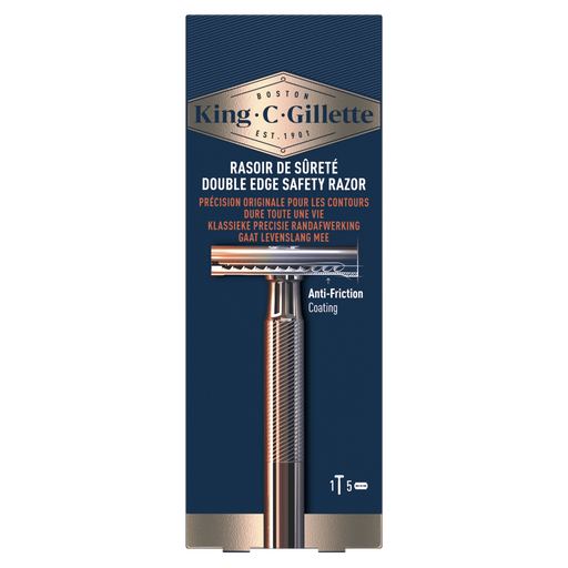 King C. Gillette Double Edge Safety Scheersapparaat