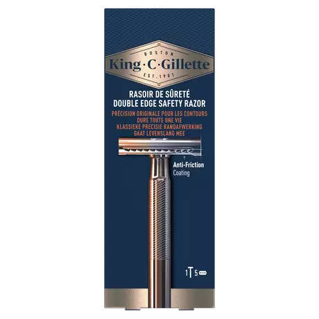 King C. Gillette Double Edge Safety Scheersapparaat 