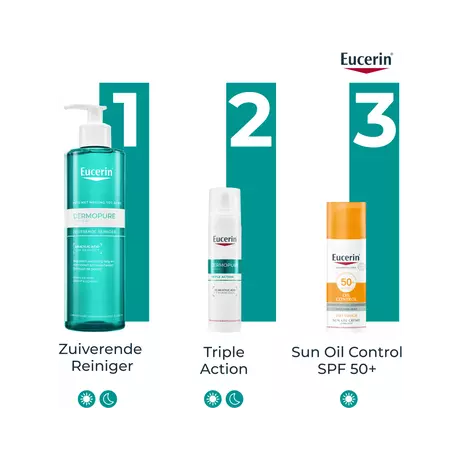 Eucerin DERMOPURE CLINICAL Triple Action Fluid Serum Gevoelige Huid 40 ML