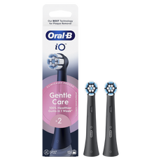 Oral-B iO Gentle Care Opzetborstels Zwart 2 Stuks