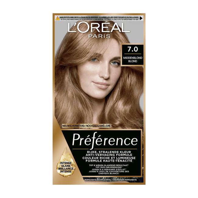 L'Oréal Paris Préférence Permanente Haarverf 7 Vienne