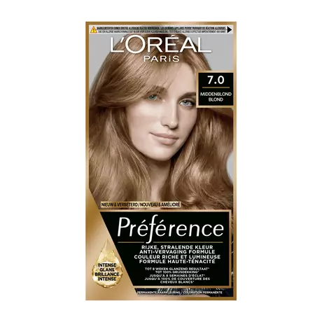 L'Oréal Paris Préférence Permanente Haarverf 7 Vienne