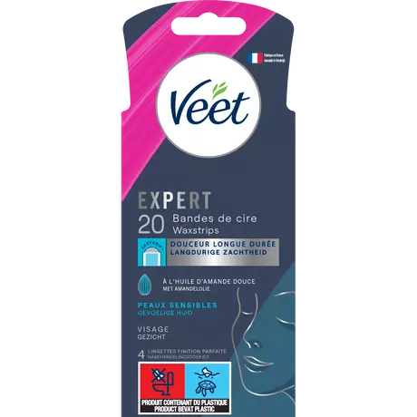 Veet Expert Gezicht Waxstrips 20 stuks