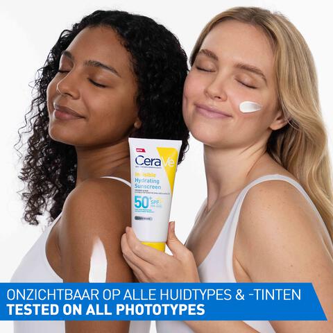 CeraVe Onzichtbare Hydraterende Zonnebrandcrème SPF50 177 ML
