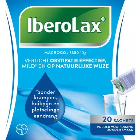 Iberolax Verlicht Obstipatie Effectief Sachets 20 stuks