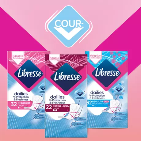 Libresse Regular Inlegkruisjes Big Pack 58 stuks