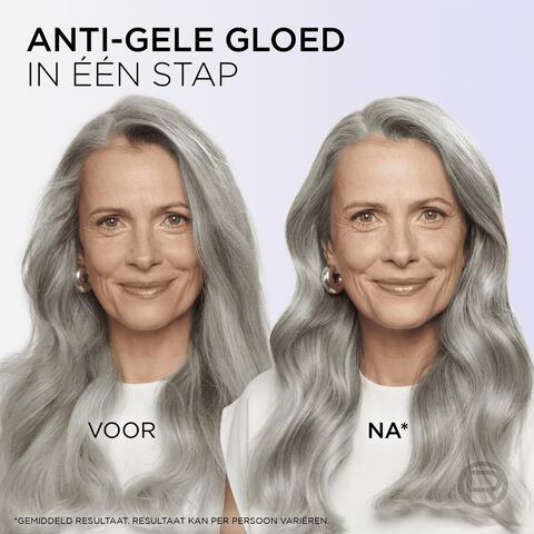 L'Oréal Paris Cool Silver Revitaliserende Zilververzorging Parelmoer Wit