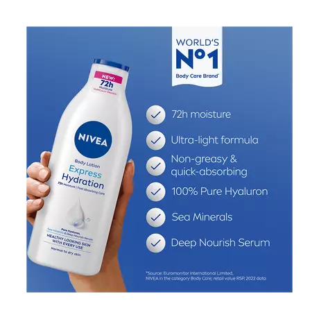NIVEA Express Bodylotion 400 ML