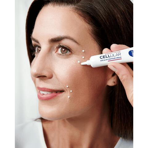 NIVEA Cellular Hyaluron Anti-Age Oogcontour Crème 15 ML