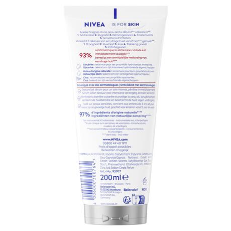 NIVEA Repair & Care Body Serum Lotion 200 ML