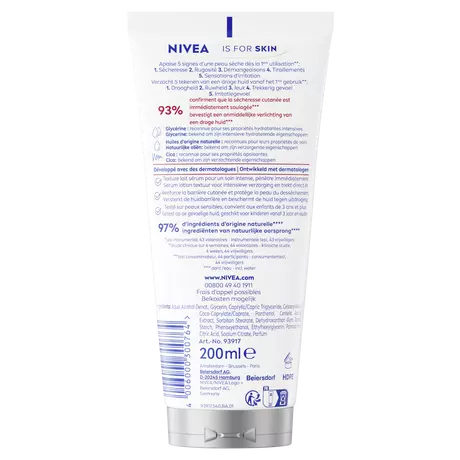 NIVEA Repair & Care Body Serum Lotion 200 ML