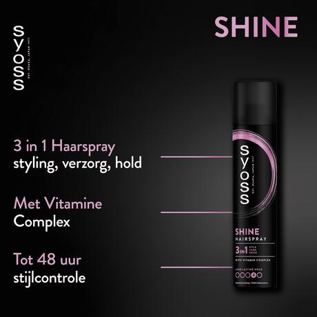 Syoss Shine Hold Haarspray 300 ML