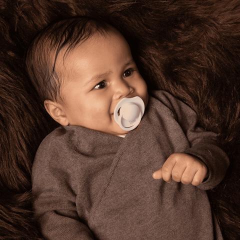 Difrax LOVI Prime Fopspeen Coconut/Ivory 6-18 maanden