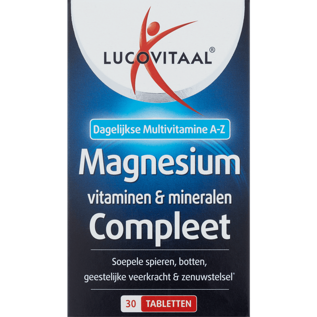 Lucovitaal Magnesium Vitamine & Mineralen Compleet 30 EA Etos