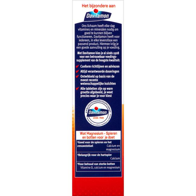 Davitamon Magnesium Met Calcium + Vitamine D Tabletten 42 Stuks