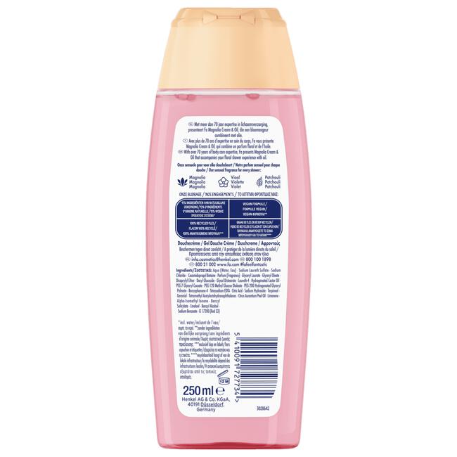Fa Cream & Oil Silk & Magnolia Showergel 250 ML
